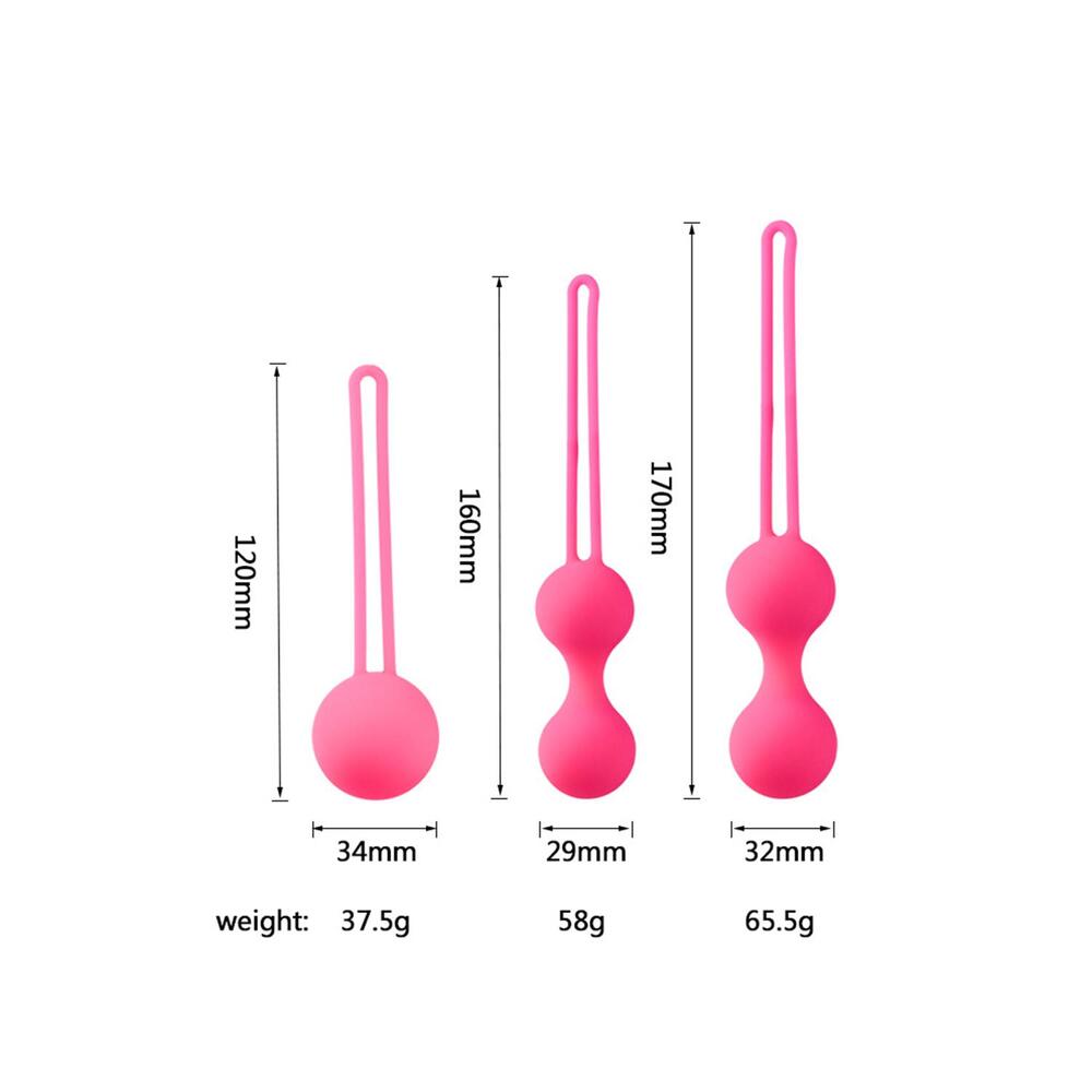 Kegel Topu Seti – Pelvik Kas Egzersizi İçin Pratik Çözüm Galeri 1