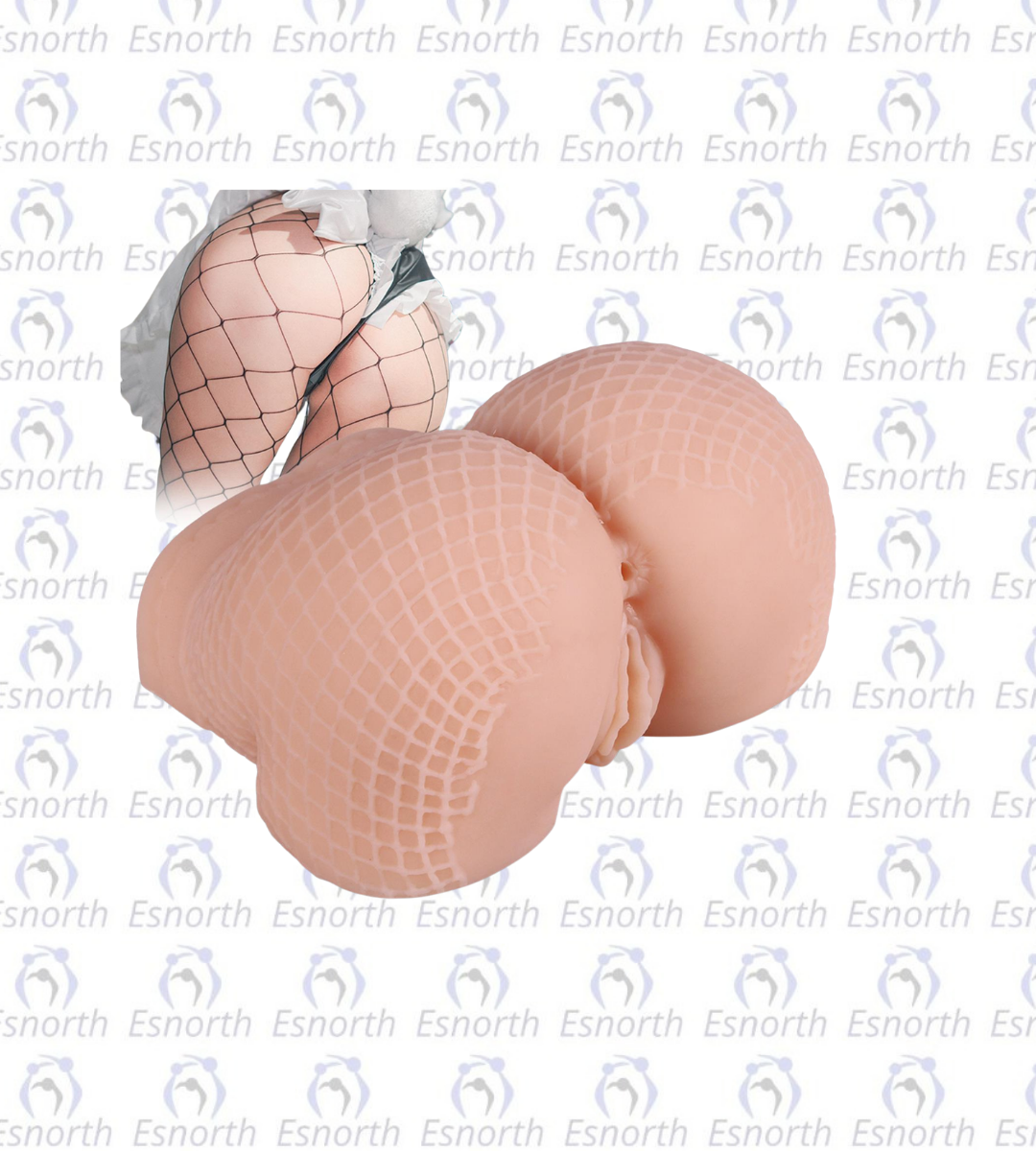 Gerçekçi File Desenli Kalça Mastürbatör Galeri 2